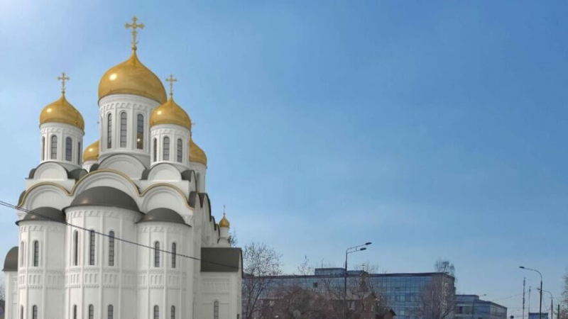 Ресин рассказал о главном храме московских строителей